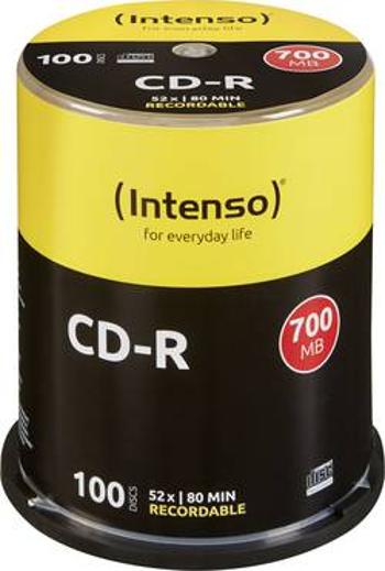 CD-R 80 700 MB Intenso 1001126 100 ks vřeteno