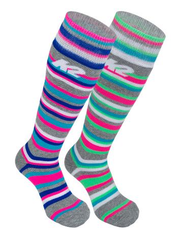 Dětské lyžařské ponožky K2 Velikost: 27-30