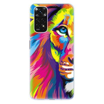 Odolné silikonové pouzdro iSaprio - Rainbow Lion - Xiaomi Redmi Note 11 / Note 11S