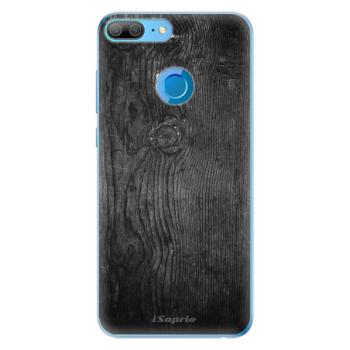 Odolné silikonové pouzdro iSaprio - Black Wood 13 - Huawei Honor 9 Lite