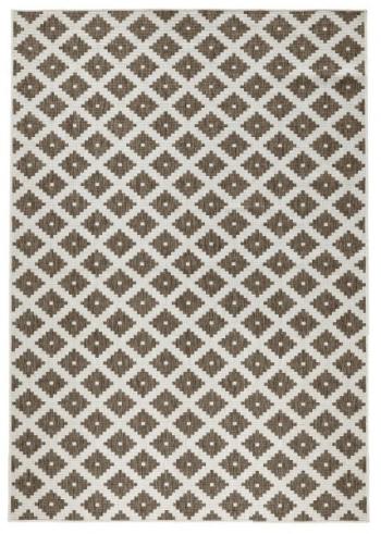 NORTHRUGS - Hanse Home koberce Kusový koberec Twin-Wendeteppiche 103127 braun creme - 200x290 cm Hnědá