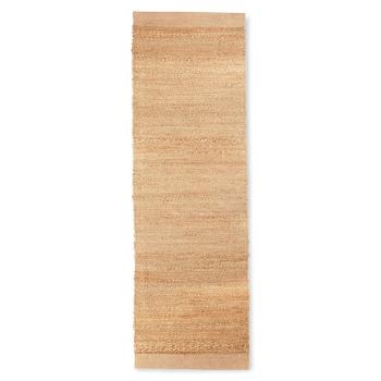 Přírodní dlouhý bavlněný koberec / běhoun Woven - 60*200cm TTK3062