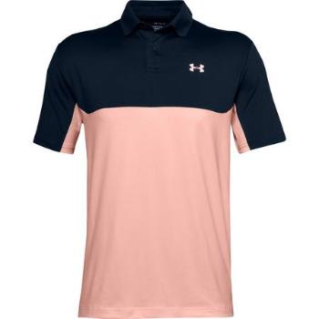 Under Armour Pánské triko s límečkem Performance Polo 2.0 Colorblock, academy, XS