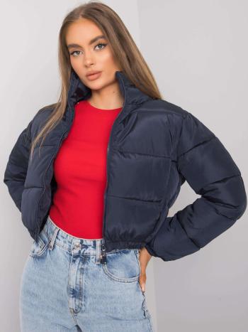 MODRÁ  KRÁTKÁ PROŠÍVANÁ BUNDA -NM-KR-P21-7930.15-NAVY Velikost: XL