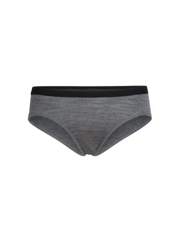 dámské merino kalhotky ICEBREAKER Wmns Siren Hipkini, Gritstone Heather velikost: XS