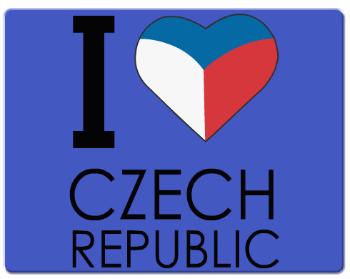 Podložka pod myš I love Czech republic