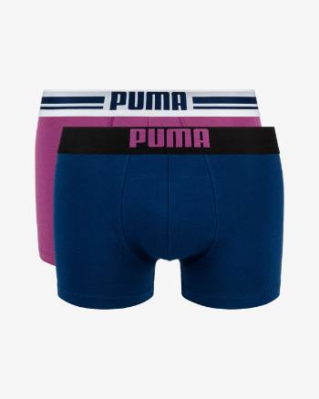 Puma Boxerky 2 ks Modrá Fialová