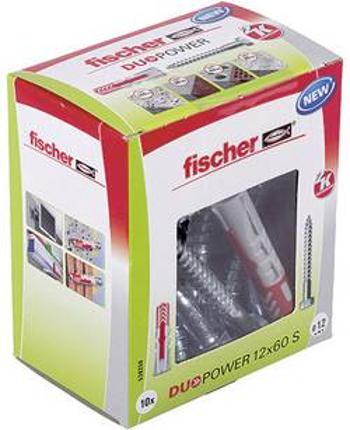 2komponentní hmoždinka Fischer DUOPOWER 12x60 S LD 538258, Vnější délka 60 mm, Vnější Ø 12 mm, 10 ks