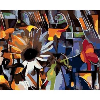 Malování podle čísel - Květiny v kubistickém stylu (HRAbz33212nad)