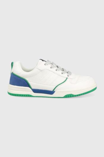 Dětské sneakers boty United Colors of Benetton tmavomodrá barva