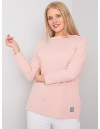 Dámská halenka plus size od KALISE růžová 