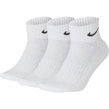 Nike 3PPK VALUE COTTON QUARTER Tréninkové ponožky, bílá, velikost