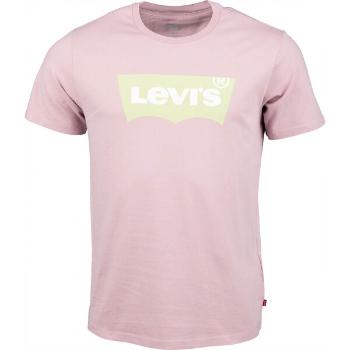 Levi's HOUSEMARK GRAPHIC TEE Pánské tričko, růžová, velikost M