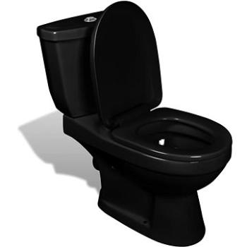 Záchodová mísa s nádržkou černá 240550