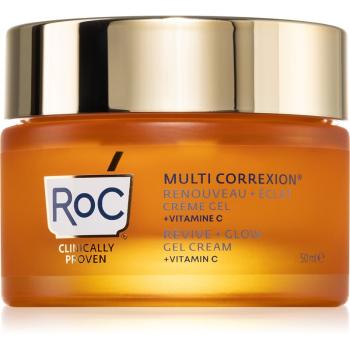 RoC Multi Correxion Revive + Glow gelový krém pro rozjasnění pleti 50 ml