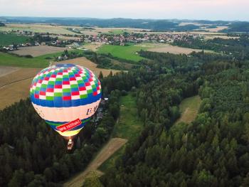 Vyhlídkový let balónem po celé ČR Celá ČR