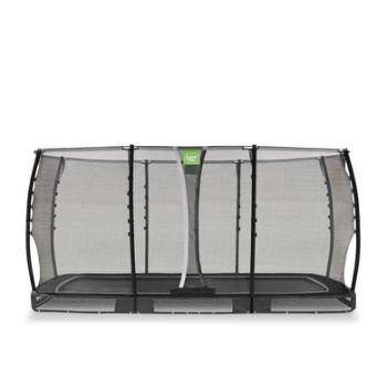 EXIT Allure Class ic zemní trampolína 244x427cm - černá