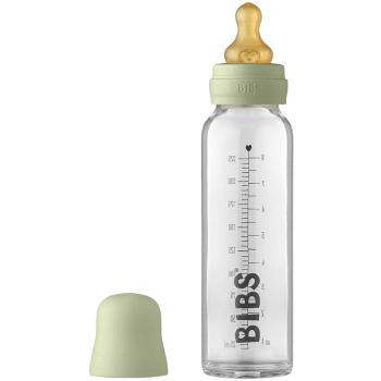 BIBS Baby Glass Bottle 225 ml kojenecká láhev Sage