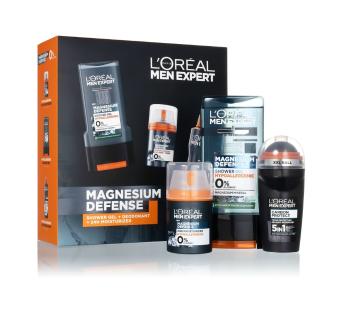 Loréal Paris Men Expert Magnesium Defense dárková sada pro muže 3 ks