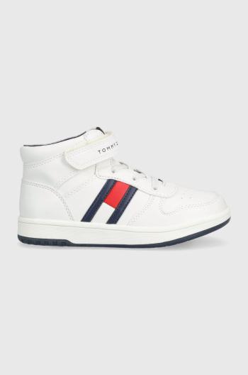 Dětské sneakers boty Tommy Hilfiger bílá barva