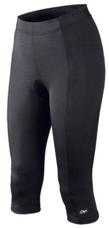 Etape - dámské kalhoty LADY 3/4 s vložkou, černá S