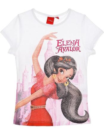 Elena from avalor bílé dívčí tričko s potiskem vel. 110