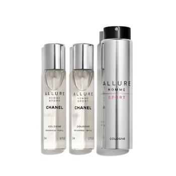 CHANEL Allure homme sport Plnitelný cestovní sprej na kolínskou - EAU DE TOILETTE 3X20ML 3 ml