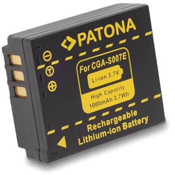 PATONA pro Panasonic CGA-S007E Li-Ion 1000mAh Li-Ion (PT1043)