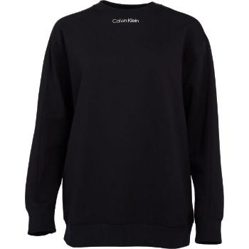 Calvin Klein ESSENTIALS PW PULLOVER Dámská mikina, černá, velikost