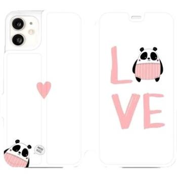 Flipové pouzdro na mobil Apple iPhone 11 - MH09S Panda LOVE (5903226976478)