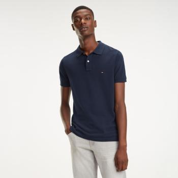 Tommy Hilfiger pánské tmavě modré polo Global