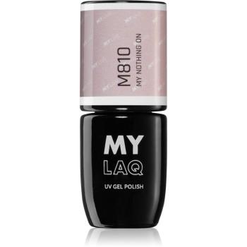 MYLAQ UV Gel Polish gelový lak na nehty odstín My Nothing On 5 ml