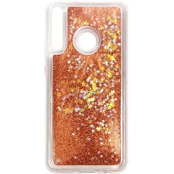 iWill Glitter Liquid Star Case pro Huawei P40 Lite E Rose Gold (DIP123_36)