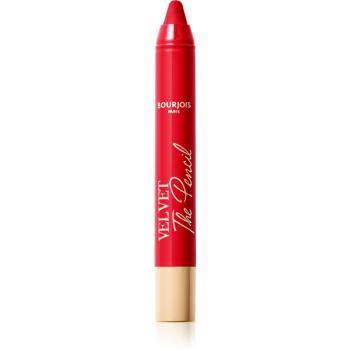 Bourjois Velvet the Pencil rtěnka v tužce s matným efektem odstín 07 Rouge Es-carmin 1,8 g