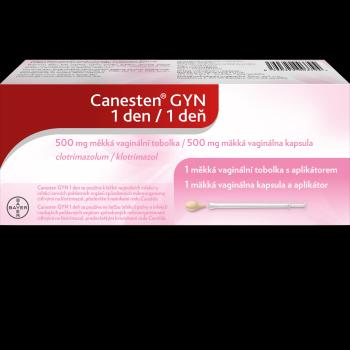 Canesten GYN 1 den 500 mg měkká vaginální tobolka 1 ks