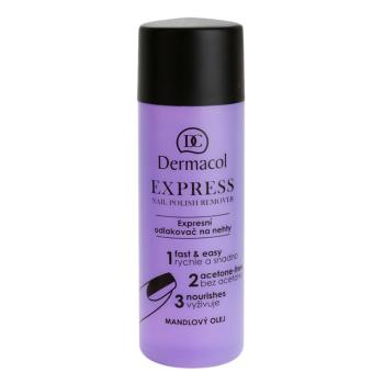 Dermacol Nail Care Express odlakovač na nehty bez acetonu 120 ml