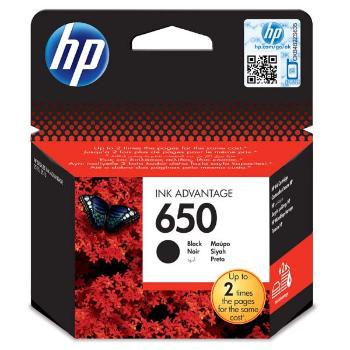 HP CZ101AE - originální cartridge HP 650, černá, 6,5ml