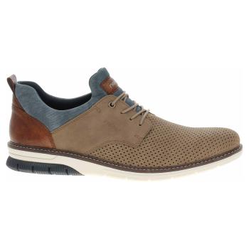 Pánské polobotky Rieker 14450-64 fango-toffee-denim