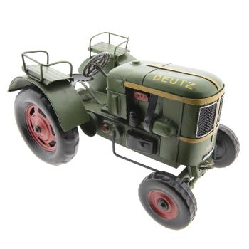 Kovový model retro traktoru Deutz - 26*17*14 cm 6Y2988