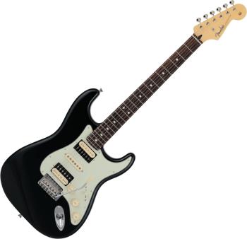 Fender MIJ Hybrid II Stratocaster HSH RW Black Elektrická kytara