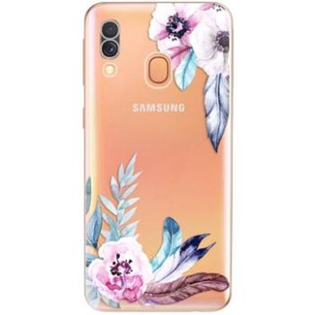 iSaprio Flower Pattern 04 pro Samsung Galaxy A40 (flopat04-TPU2-A40)