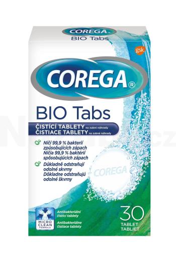Corega Antibakteriální čisticí tablety 30 ks