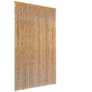 Dveřní závěs proti hmyzu, bambus, 120x220 cm (43724)