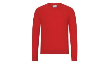 Colorful Standard Light Merino Wool Crew červené CS5086-SR