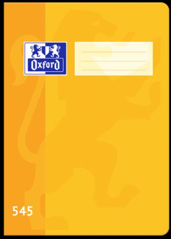 Školní sešit Oxford 545 žlutý