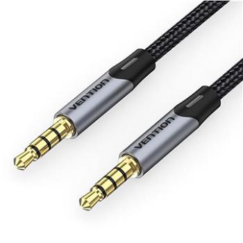 Vention TRRS 3.5MM Male to Male Aux Cable 1.5M Gray (BAQHG)