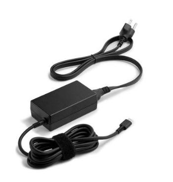 HP adaptér USB-C, 65W, černá 1P3K6AA, 1P3K6AA#ABB