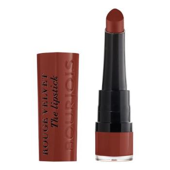 BOURJOIS Paris Rouge Velvet The Lipstick 2,4 g rtěnka pro ženy 12 Brunette