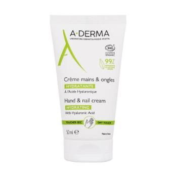 A-Derma Les Indispensables Hand & Nail Cream 50 ml krém na ruce unisex