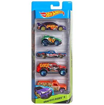 Sada kovových aut Hot Wheels